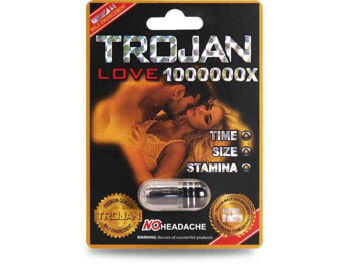 Trojan Black 1,000,000X